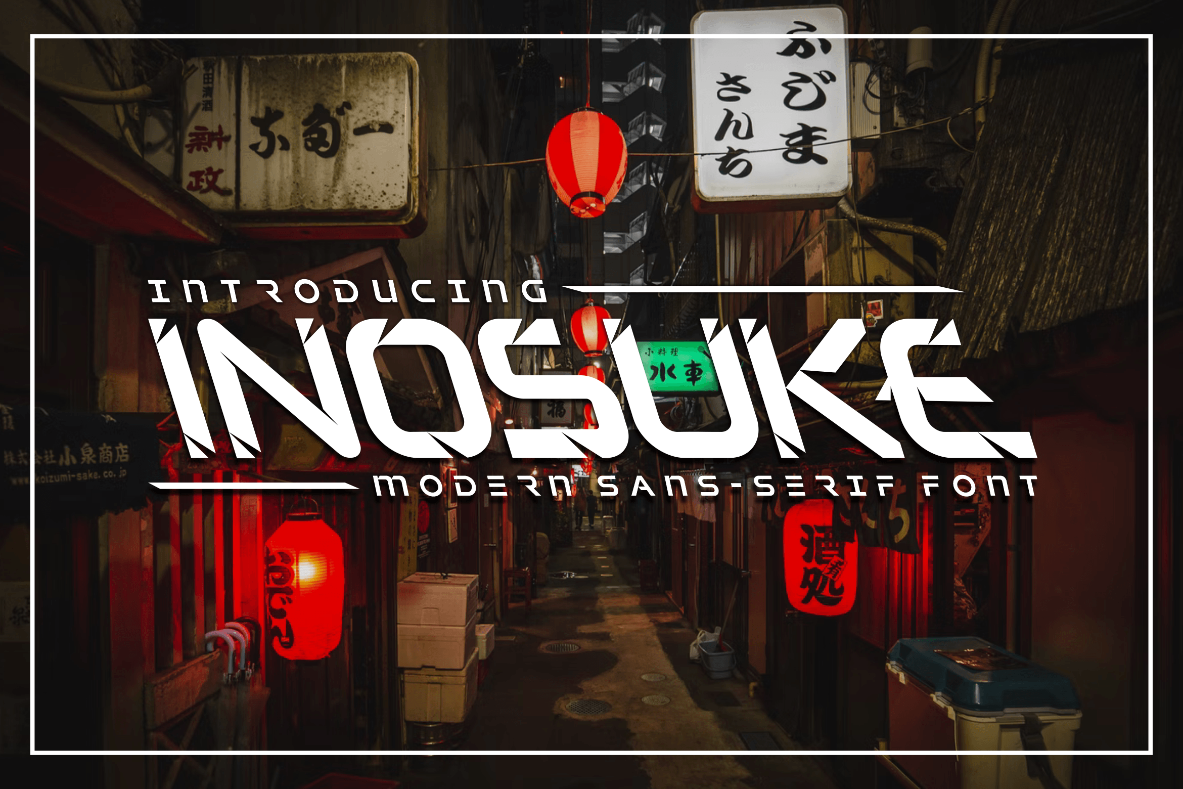 Inosuke Font by prayoga_std · Creative Fabrica