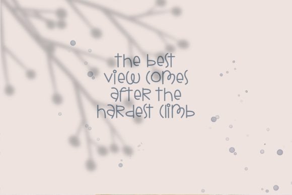 Kimble Font PNG with transparent background - Preview 3
