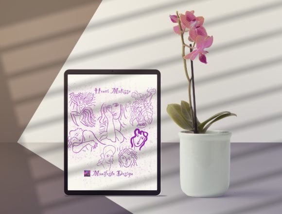 Matisse’s Line Art Procreate BUNDLE V 1
