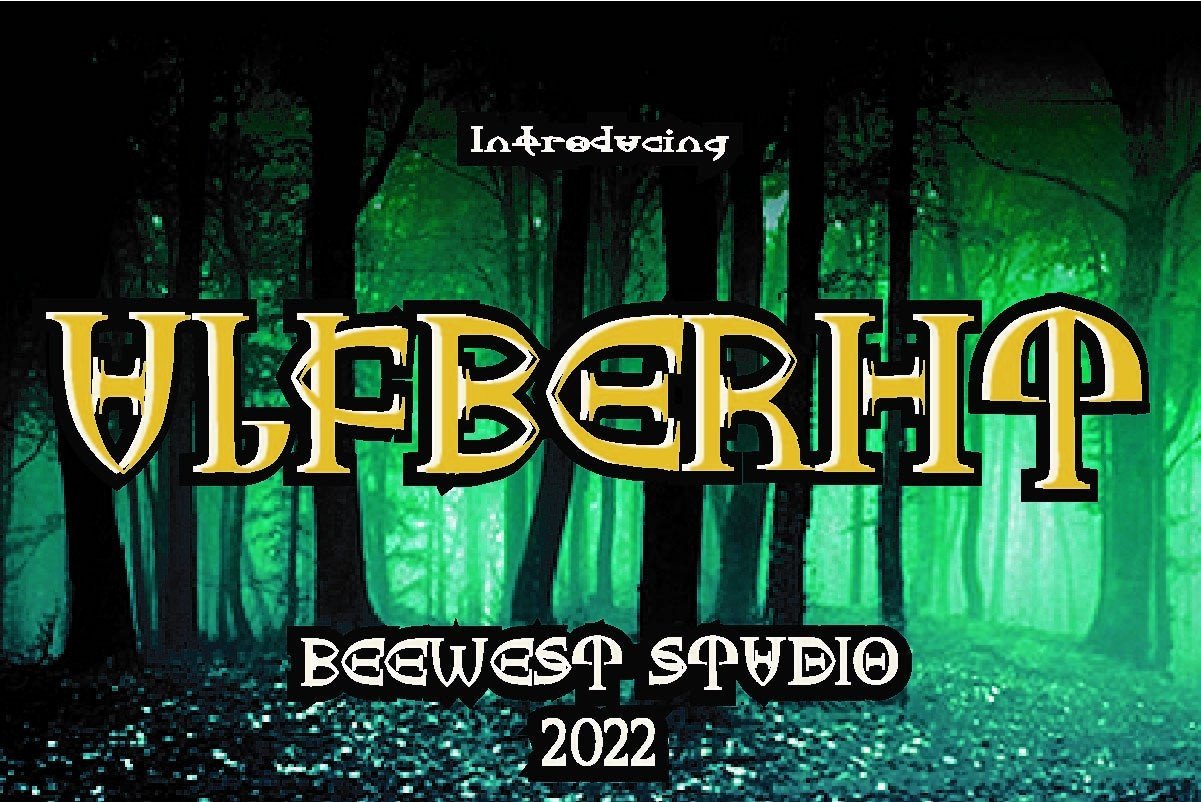 Ulfberht preview, viking sword inspired display