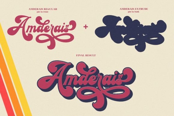 Amderais Font - Preview 1