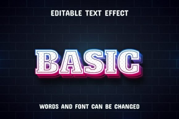 Editable Gold Text Effect Graphic by wayan sandika · Creative Fabrica
