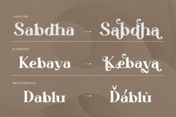 Buttafio Font - Preview 4