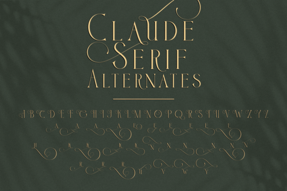 Claude Font - Preview 3