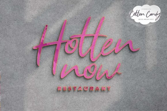 Cotton Candy Font - Preview 1