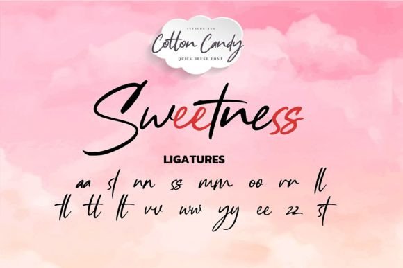 Cotton Candy Font - Preview 6