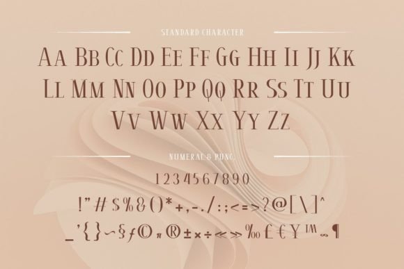 Elanrose Font - Preview 1