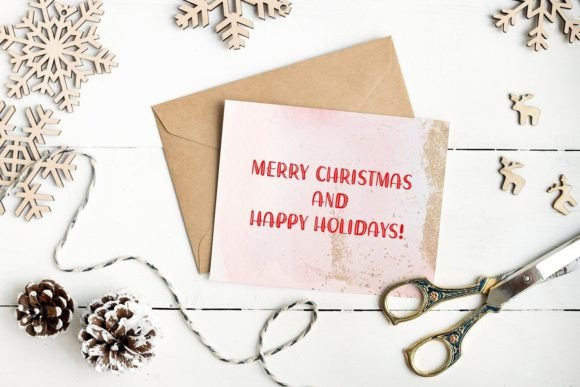Firry Christmas Font - Preview 4