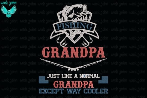 Fishing Grandpa Just Like a Normal