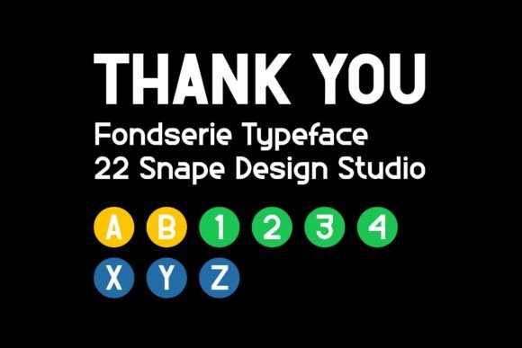Fondserie Font PNG with transparent background - Preview 4
