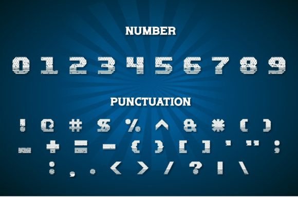 Fourth of July Font - Preview 6