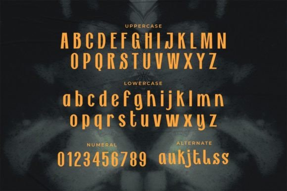 Golden Rooster Font - Preview 1