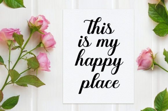 Maulysia Font PNG with transparent background - Preview 2