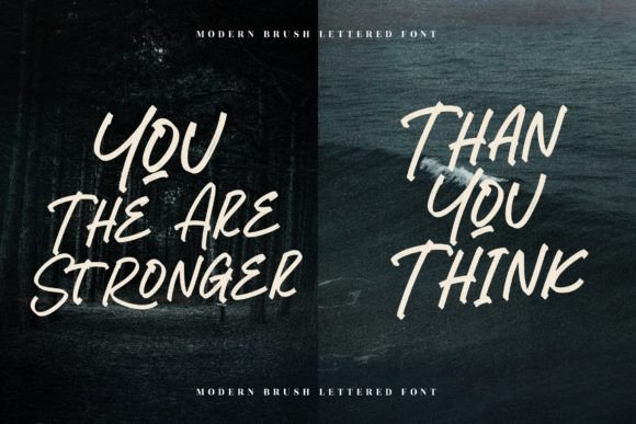 Milo North Font PNG with transparent background - Preview 1