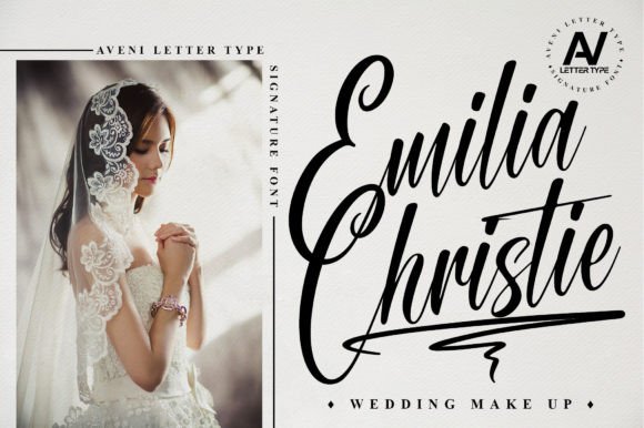 Miracle Signature Font PNG with transparent background - Preview 2