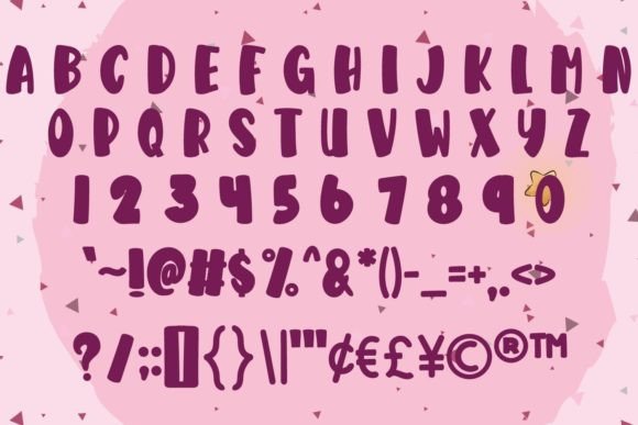 Morning Glow Font font preview - 4
