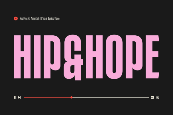 Popfine Font PNG with transparent background - Preview 3