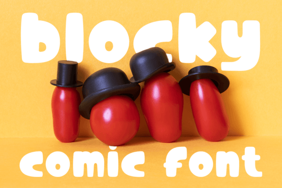 Popping Cute Font PNG with transparent background - Preview 1
