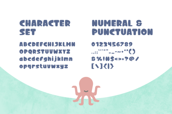 Popping Cute Font PNG with transparent background - Preview 3