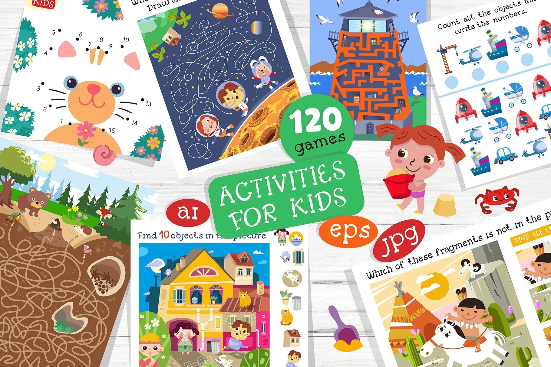 Activities for Kids Big Book 2