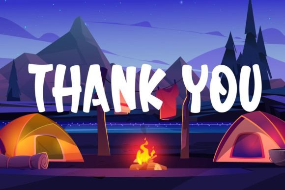 Amazing Camping Font - Preview 4