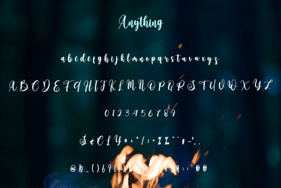 Anything Font - Preview 5