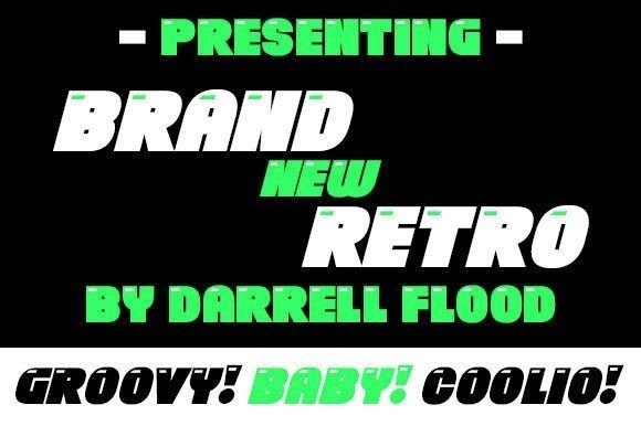 Brand New Retro Font - Preview 1