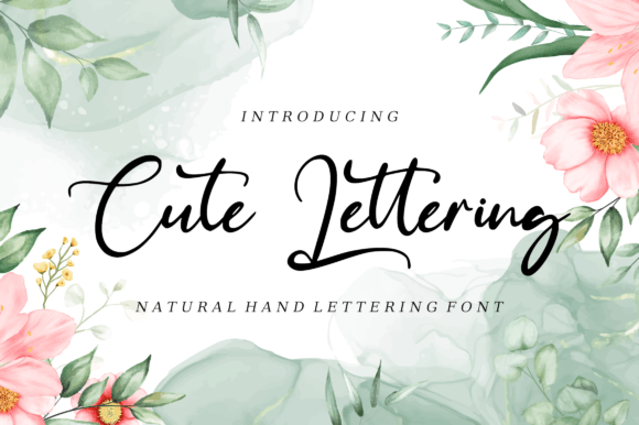 Cute Lettering Font - Cute Lettering Fonts