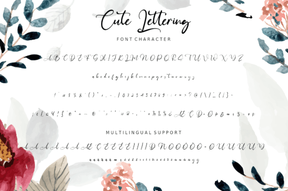 Cute Lettering Font - Preview 3