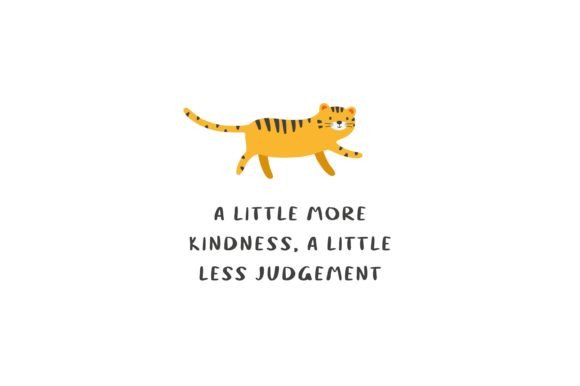 Cute Tiger Font - Preview 3