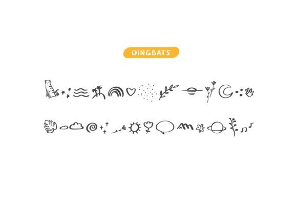 Cute Tiger Font - Preview 4