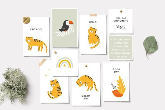 Cute Tiger Font - Preview 5