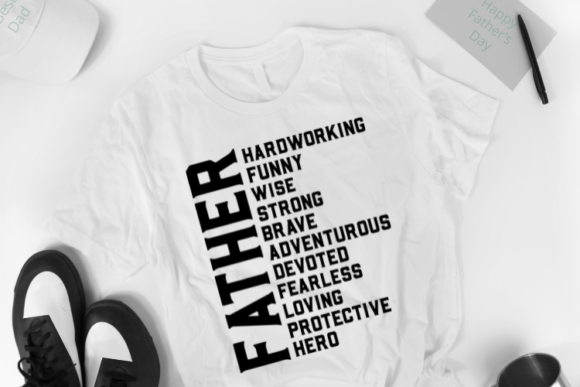 Fathers Day Svg, Dad Cut File Design