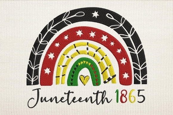 Juneteenth 1865 Rainbow
