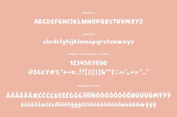 Little Friends Font PNG with transparent background - Preview 5