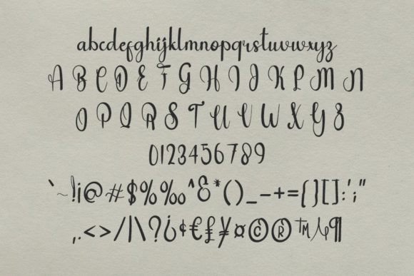 New Spirite Font PNG with transparent background - Preview 2