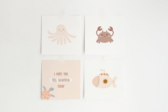 Ocean Secret Font PNG with transparent background - Preview 5