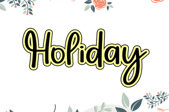 Rismanda Font PNG with transparent background - Preview 2