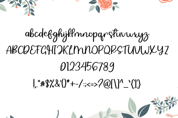 Rismanda Font PNG with transparent background - Preview 3