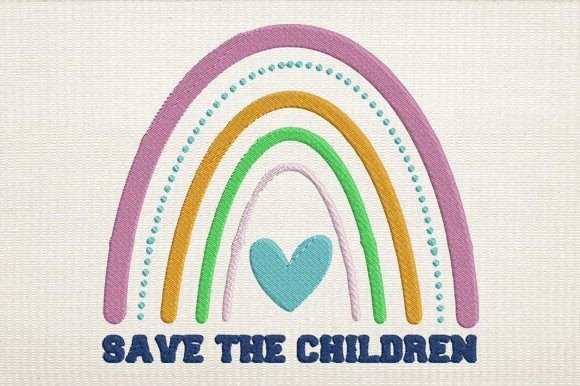 Save the Children Rainbow Hearts