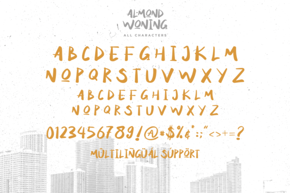Almond Woning Font - Preview 5