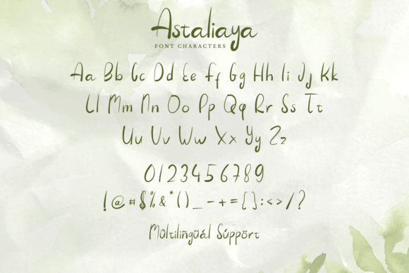 Astaliaya Font - Preview 5