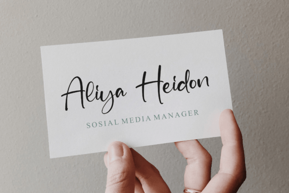 Beautiful Gelista Font - Preview 4