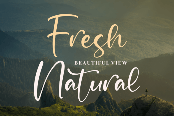 Beautiful Gelista Font - Preview 5
