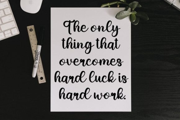 Build Font - Preview 1