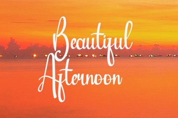 Calligraphy Font - Preview 2