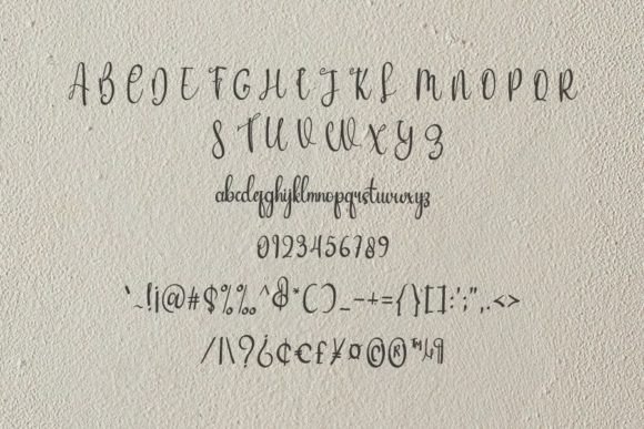 Calligraphy Font - Preview 4