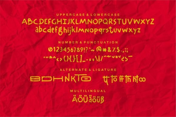 Dako Font - Preview 5