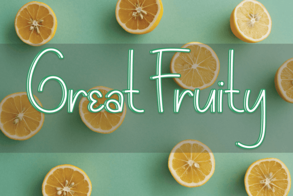 Fresh Lemonade Font - Preview 2