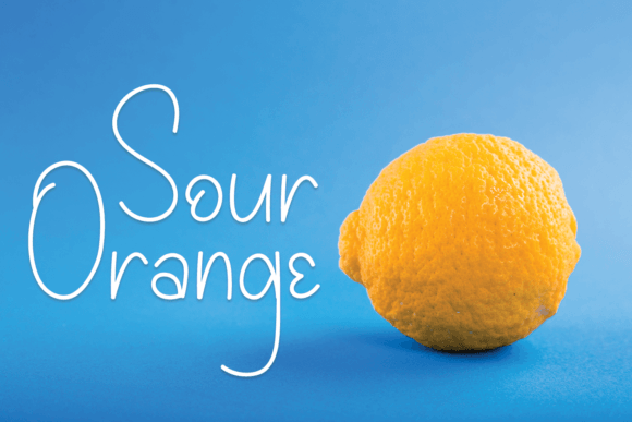 Fresh Lemonade Font - Preview 3